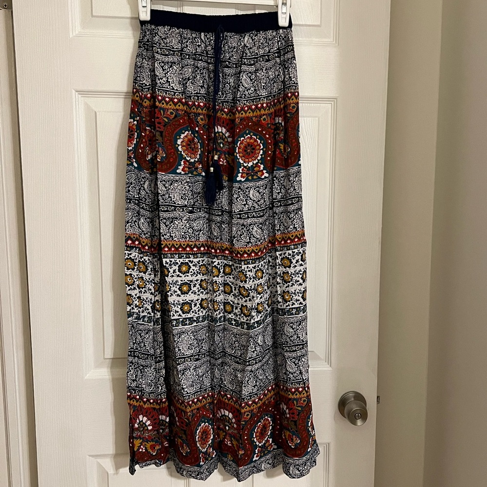 Angie Boho Maxi Skirt | XS